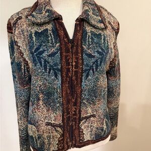 Vintage 90’s Painted Pony Tapestry Sz Med